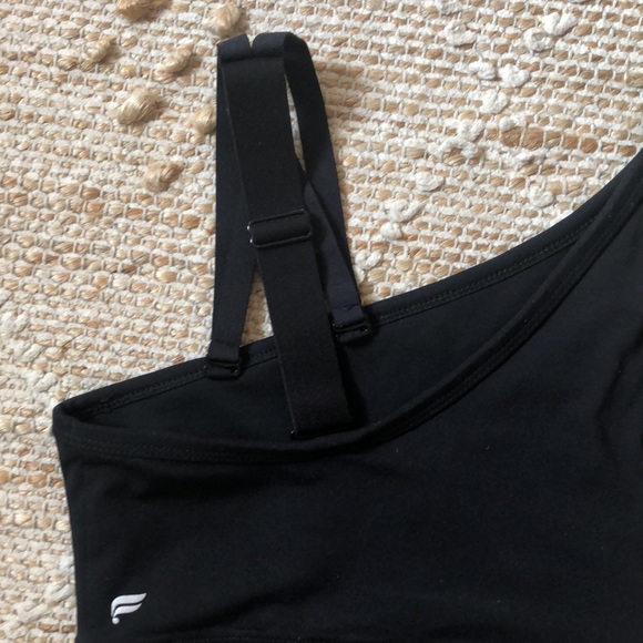 Fabletics Winn Low Impact One Shoulder Sports Bra - Picture 7 of 8